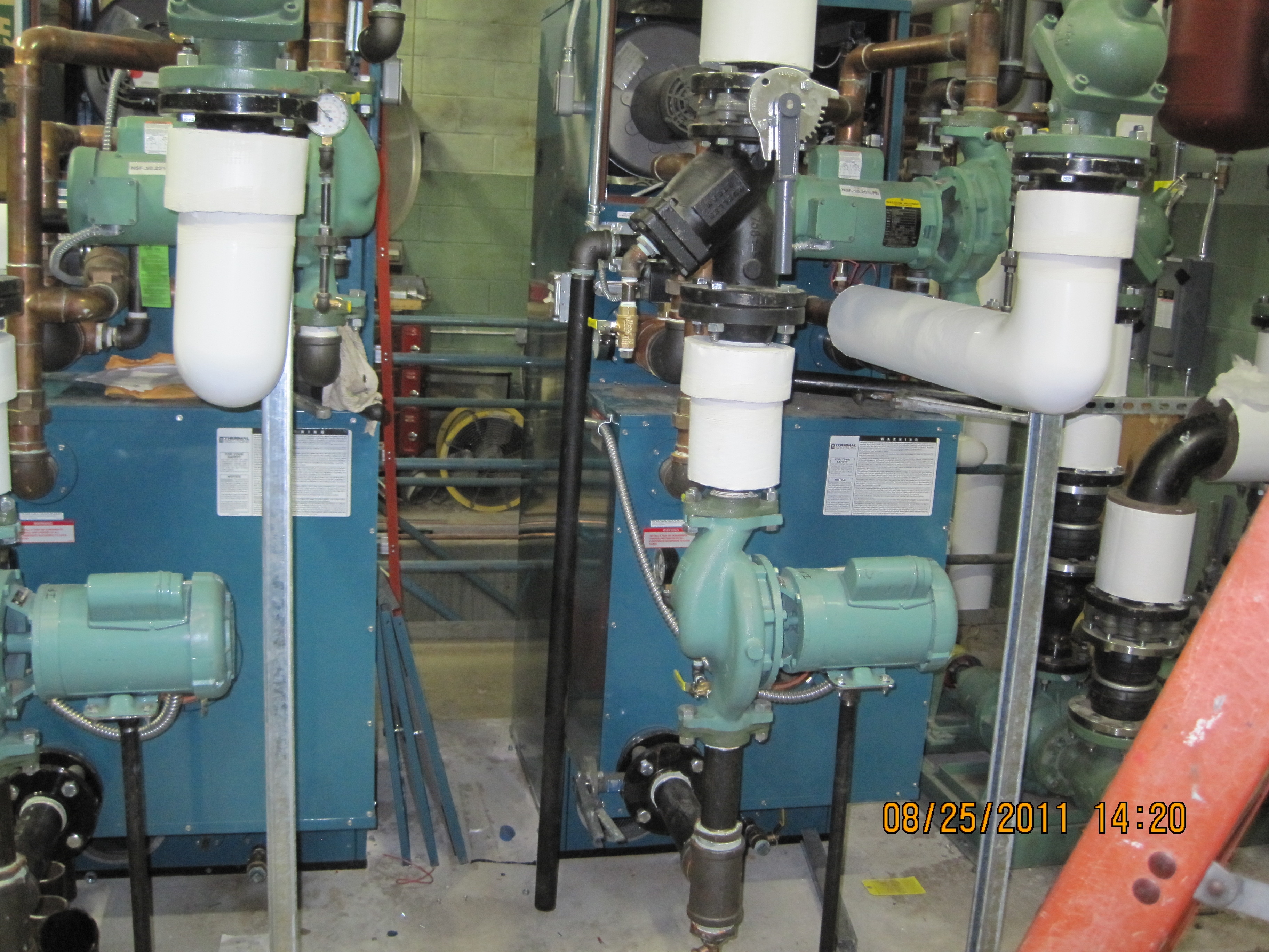 New twin boilers installed in the Oshkosh School District